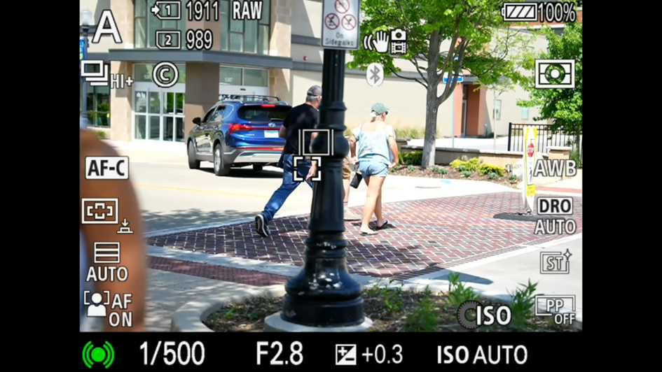 mise au point tracking sur Sony