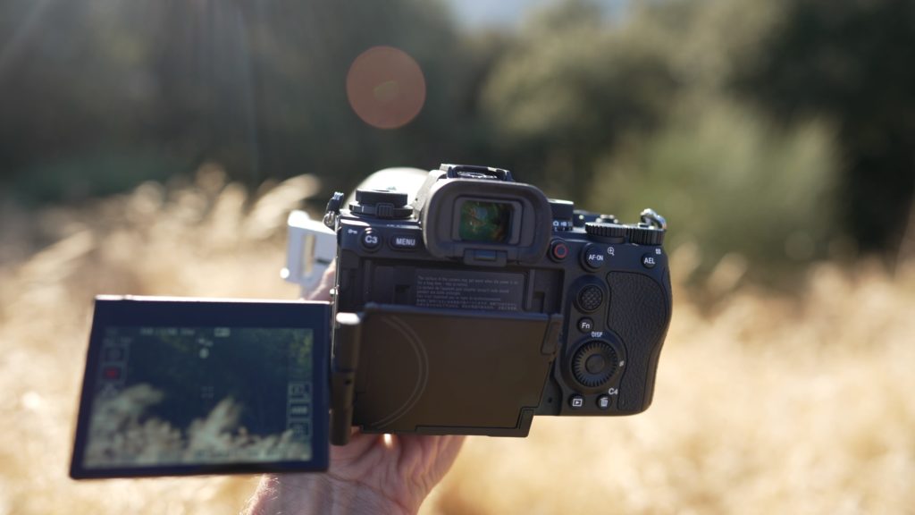 sony a1 ii écran pivotable